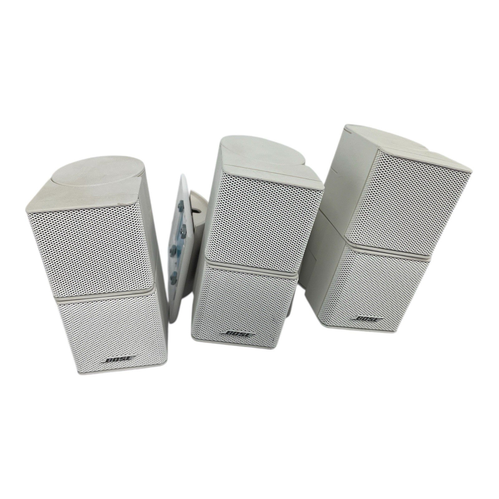 Bose Lifestyle Jewel Mini Double Cube Speakers, Acoustimass : SET of 3