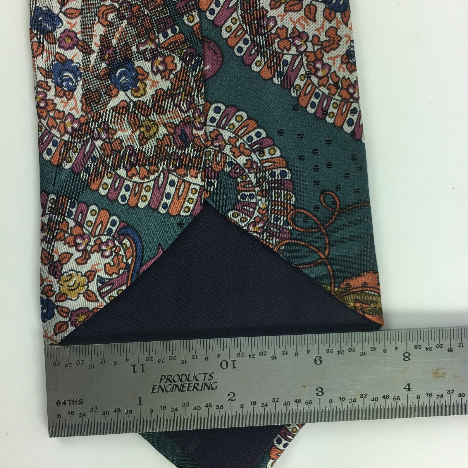 Genuine Don Loper 100% Silk Handmade Stylish Formal/Casual Tie Multi Coloured