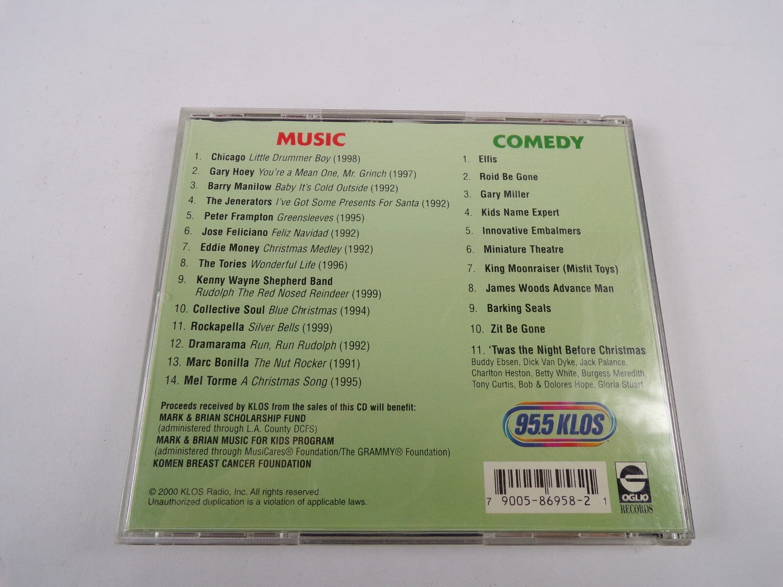 Mark & Brian Little Drummer Boys Chicago Gary Hoey The Tories CD#21