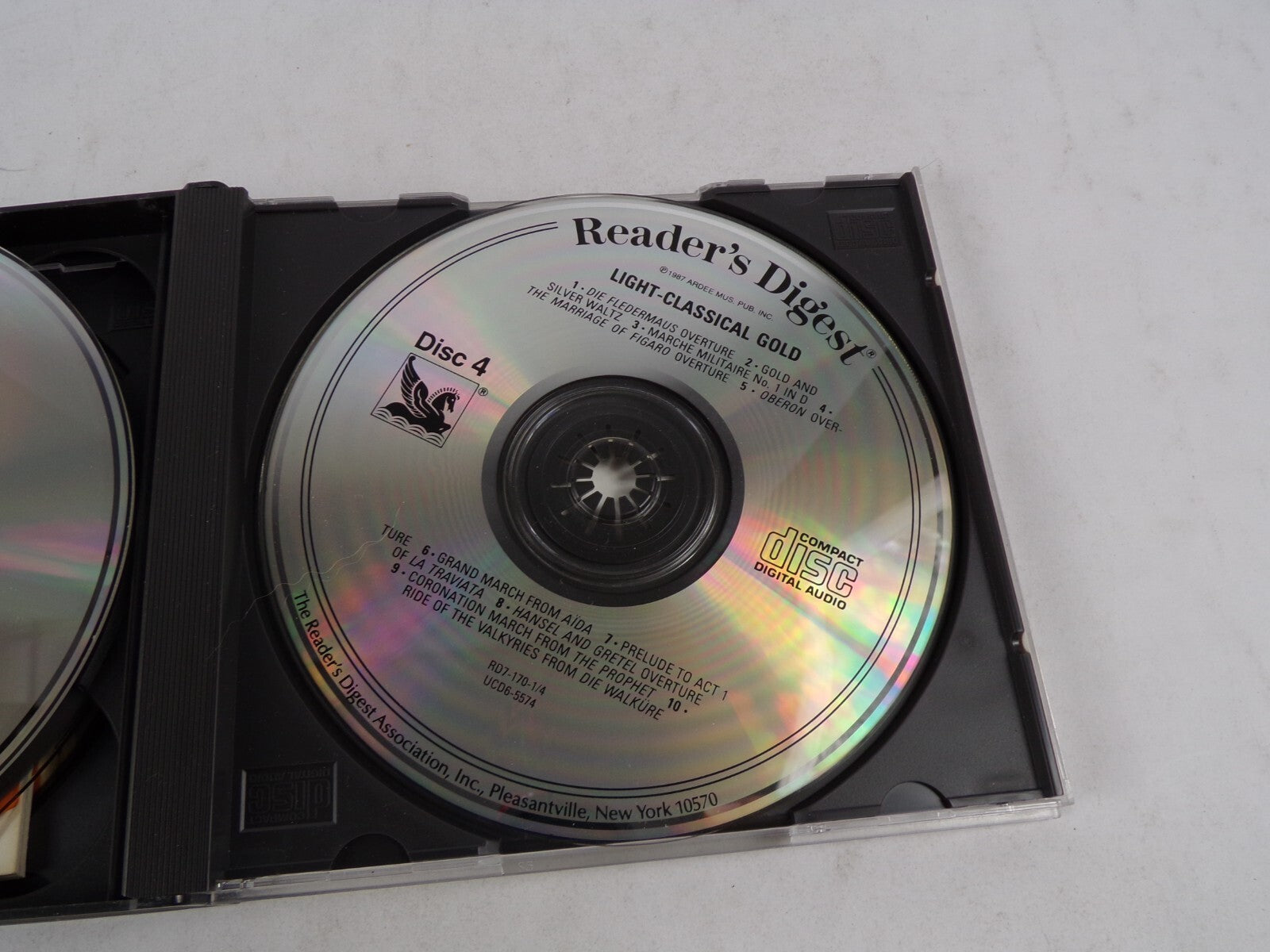 Reader's Digest Light-Classical Gold Die Fledermaus Overture Gold And SilveCD#58
