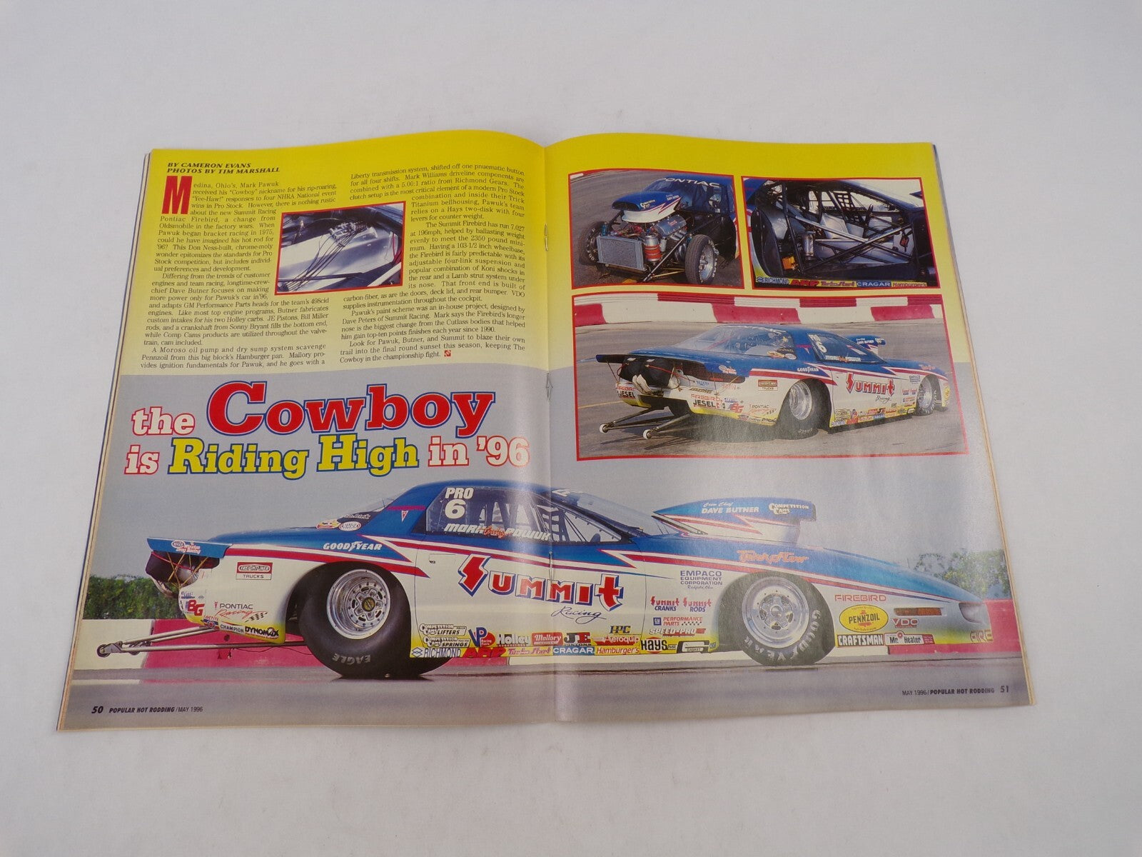 July 1996 Hot Rodding Magazine New For'96 High Performance WiringTips Flow-Test