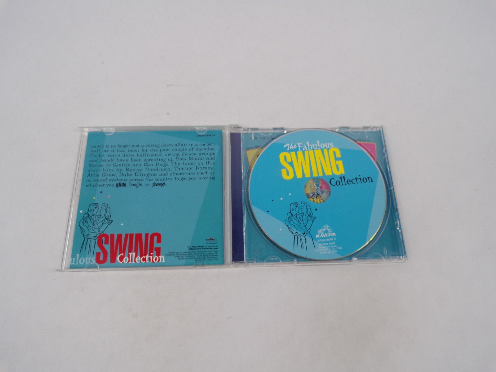 The Fabulous Swing Collection Foot Tappin' Favorites & Jumpin' Jitterbugs CD#71