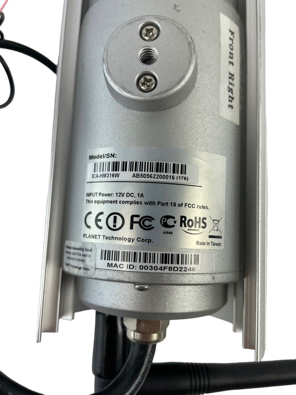 PLANET ICA-HM316W 2 Mega-Pixel 11n Outdoor IR IP Camera