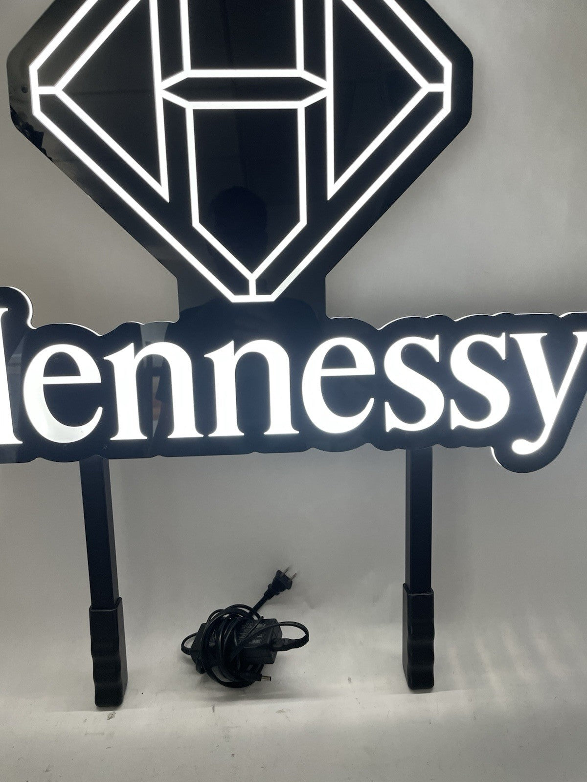 Hennessy NBA Basketball Led Bar Sign Man Cave Garage Light Wireless with Charger