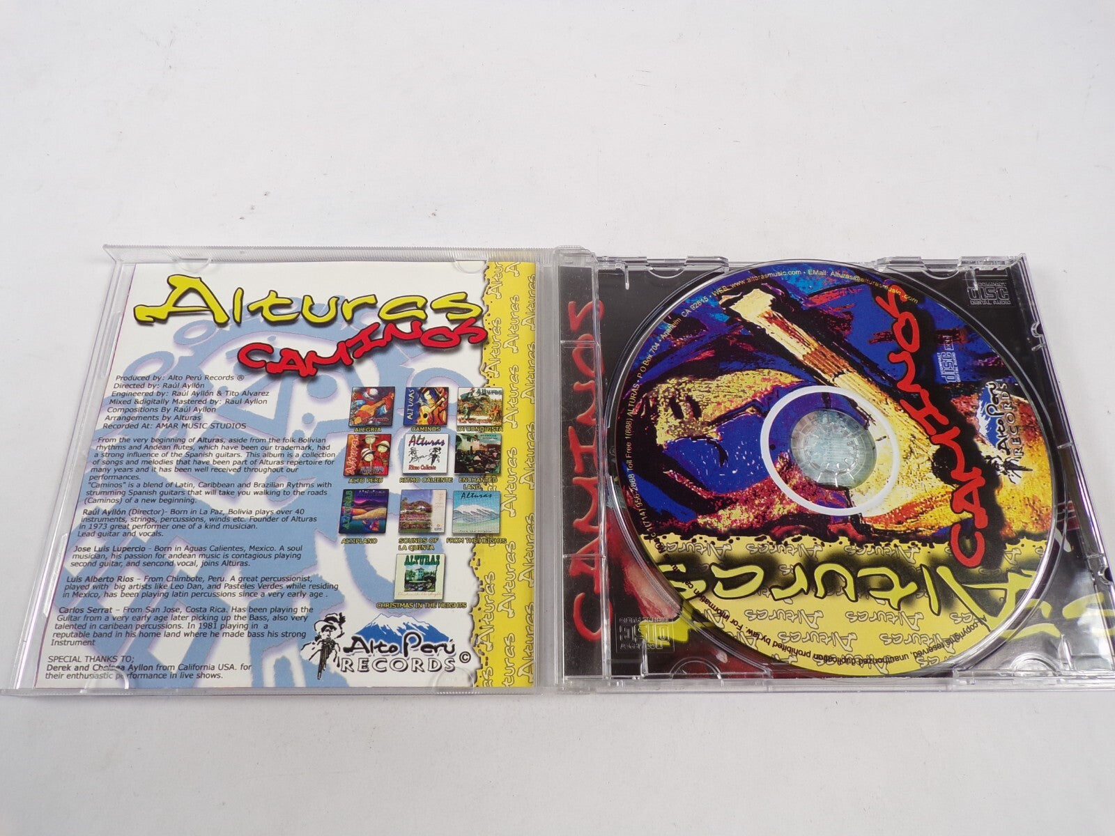 Alturas Caminos Instrumental Guitars Caminos Morea Europa The Beginning I CD#68