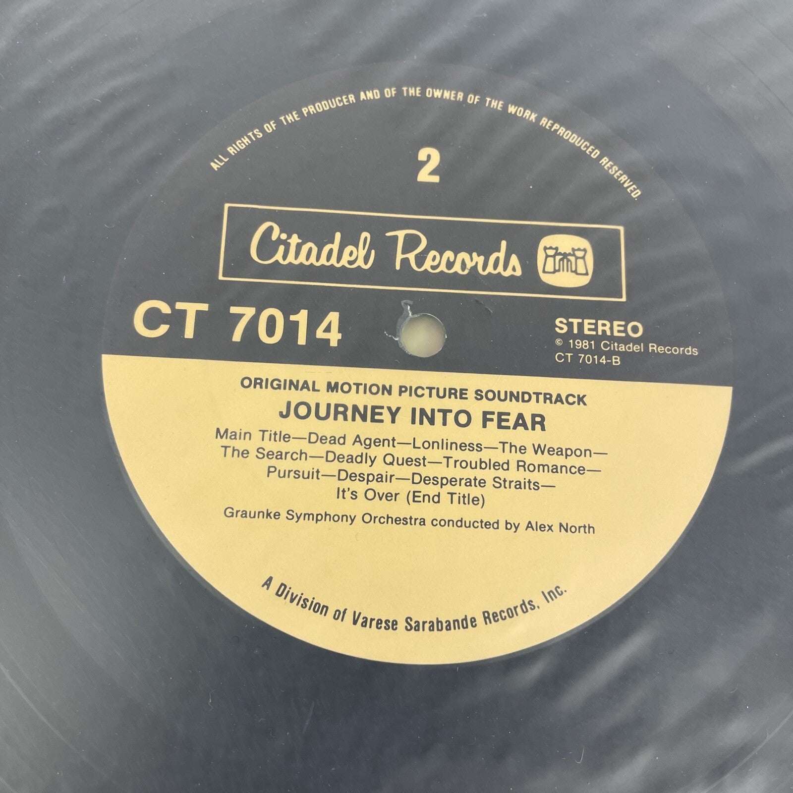 Alex North Lp South Seas Adventure Original Soundtrack On Citadel - Cinerama
