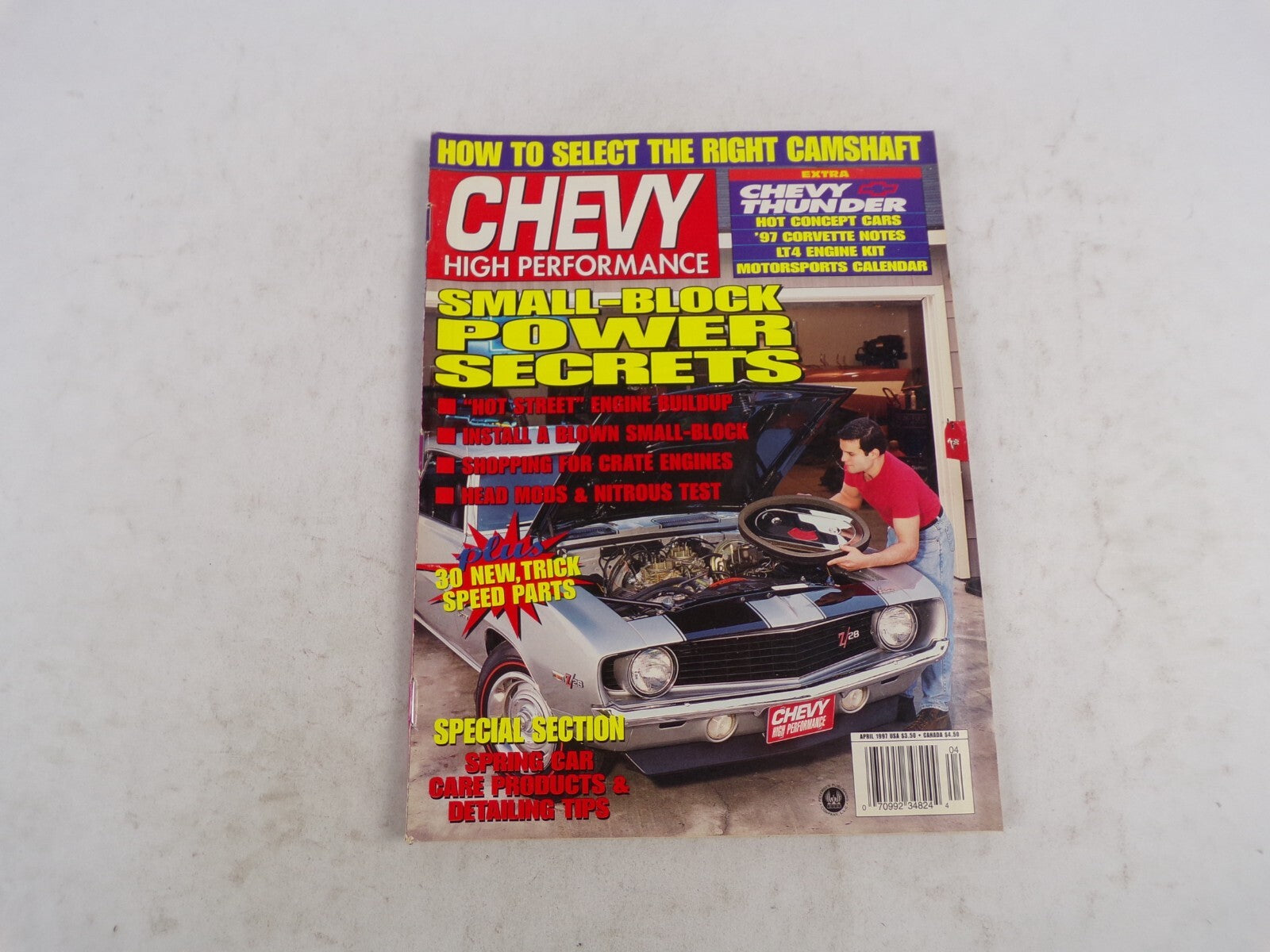 April 1997 Chevy High Performance Small-Block Power Secrets How To Select The
