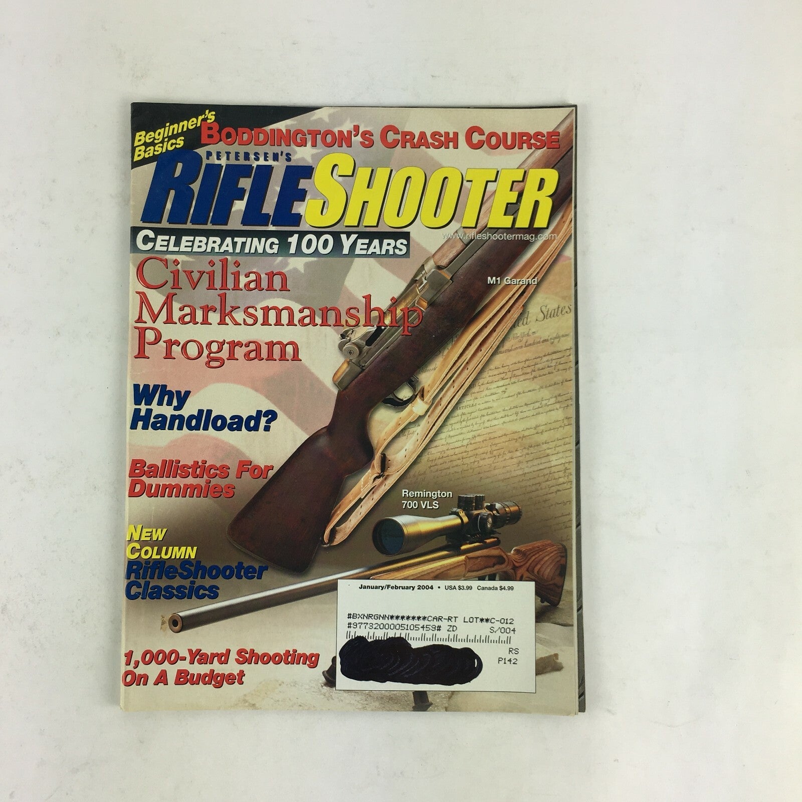 February 2004 Rifle Shooter Magazine Civilian Marksmanship Program Remington 700