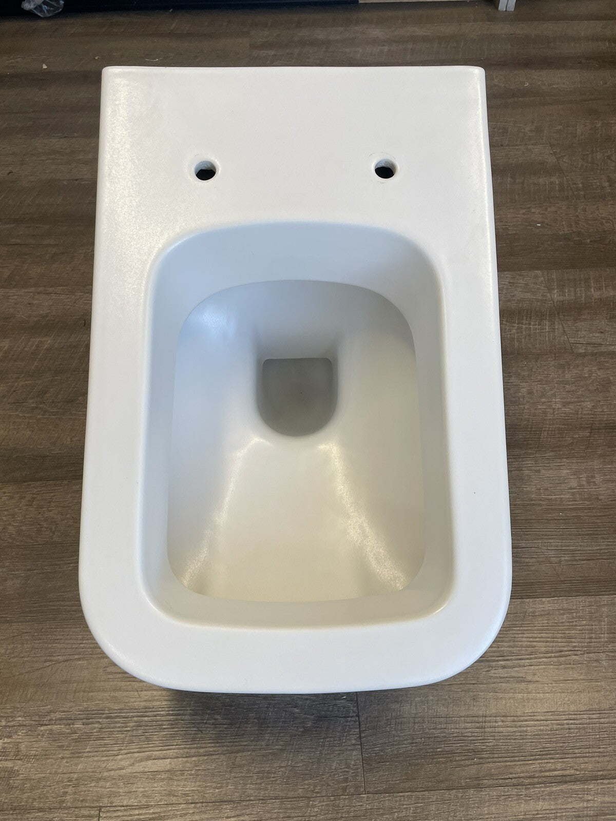 Scarabeo 8301 Bathroom Modern Wall Mount Toilet Ceramic Squared