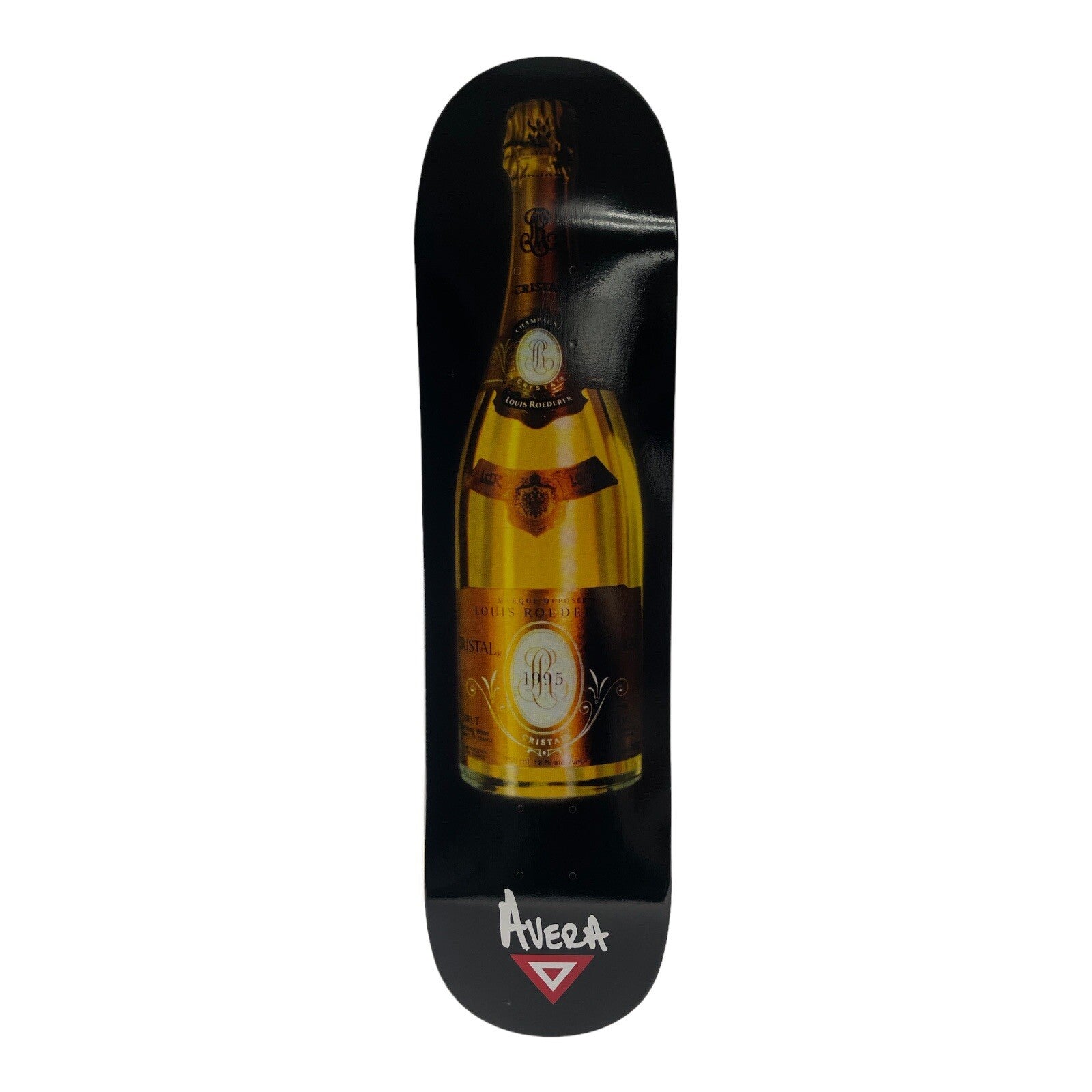 Avera skateboards deck 7.75” RARE quality Cristal Champagne Louis Roederer