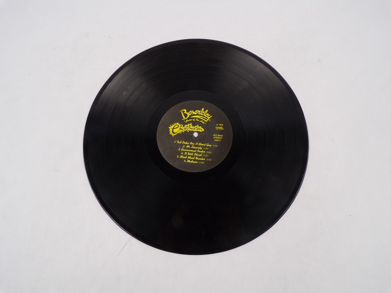 Beserkley Chartbusters Home Of The Hits Vol.1 Gorilla Road Runner Vinyl Record