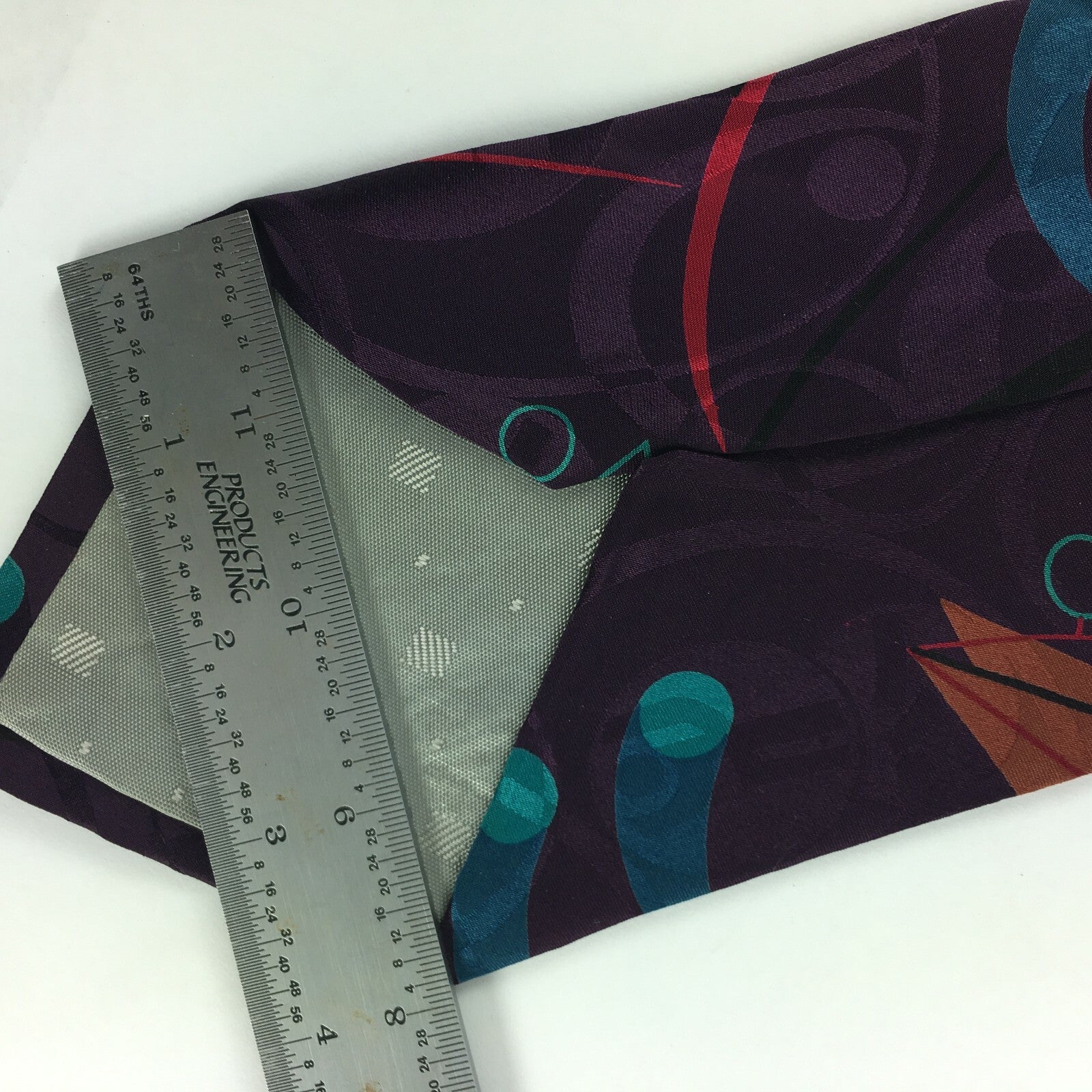 Genuine Adolfo 100% Silk Handmade Stylish Formal/Casual Tie Multi Coloured
