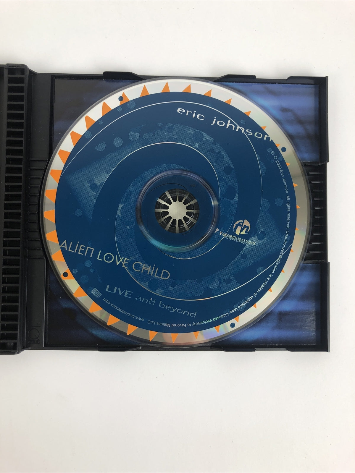 Live & Beyond - Digital Audio CD By ERIC JOHNSON LIVE and Beyond * Mint Disc #56