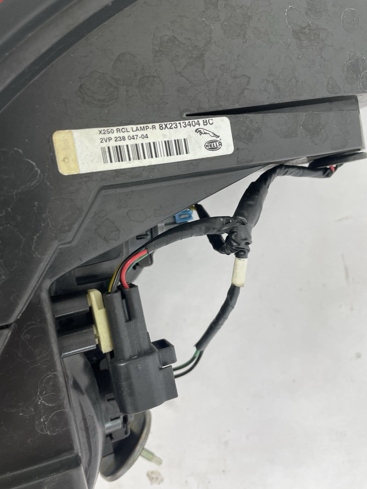 Jaguar XF X250 tail lights pair left right 2011 OEM
