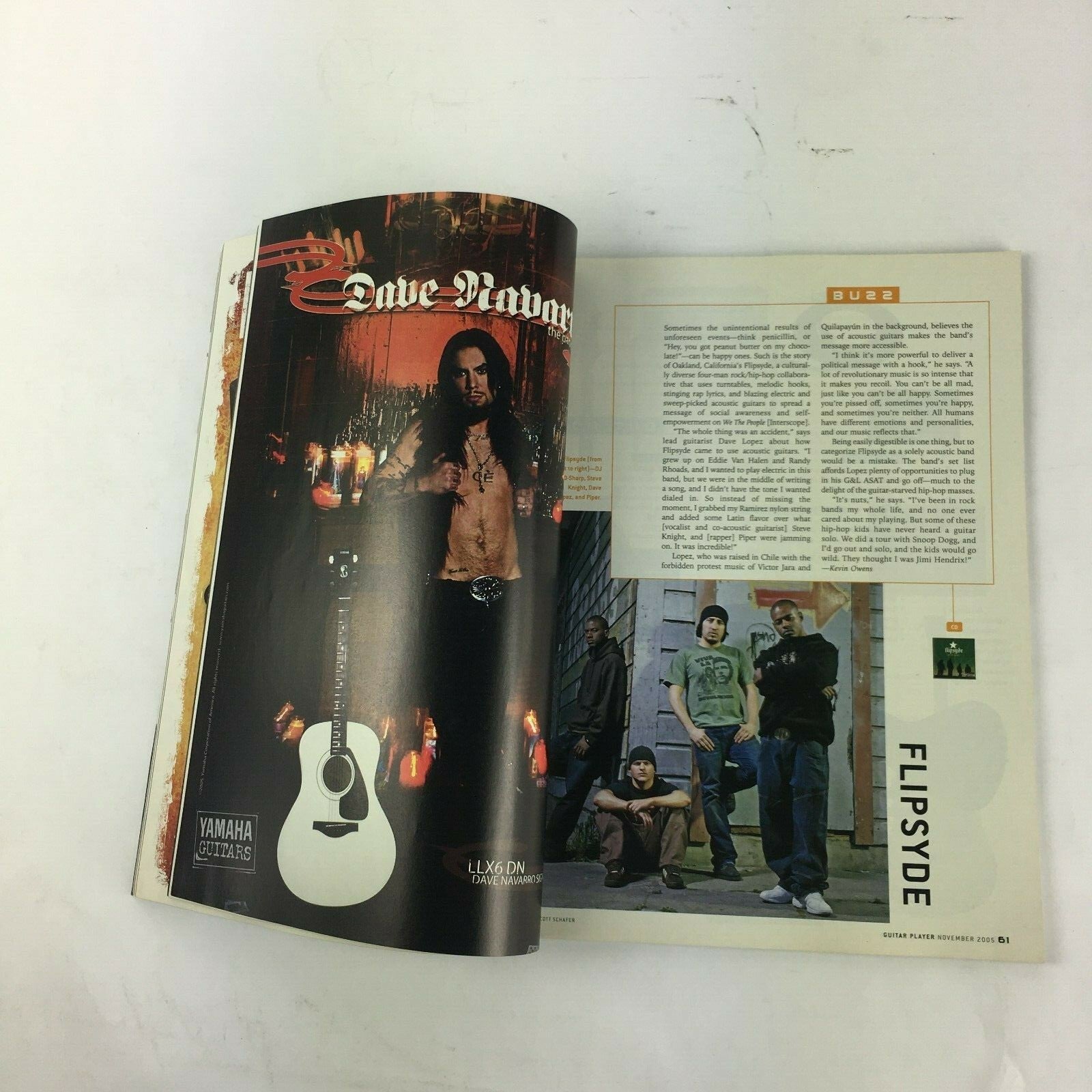 November 2005 Guitar Player Magazine Paul McCartney Led Zeppelin Licks Dominic