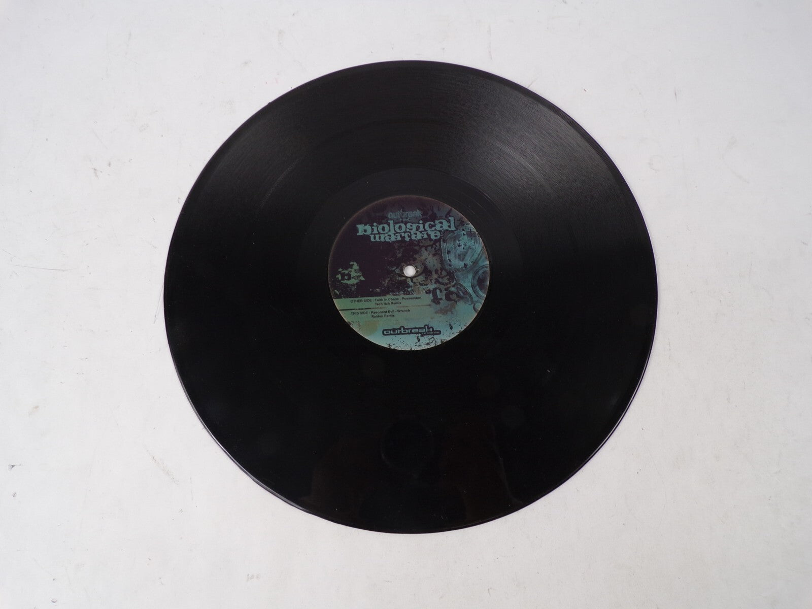 Biological War Fare Rebirth Resonant Evil Raiden Remix Vinyl Record