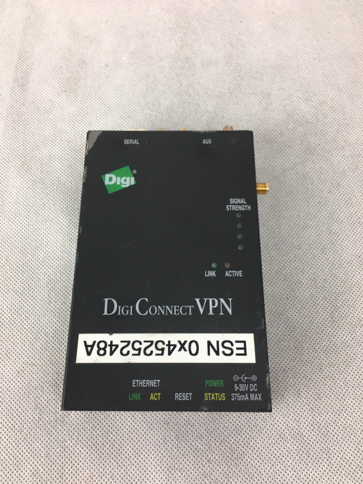 Digi Connect VPN CDMA S-1XRTT 50000894-04 H With out AC Adapter!