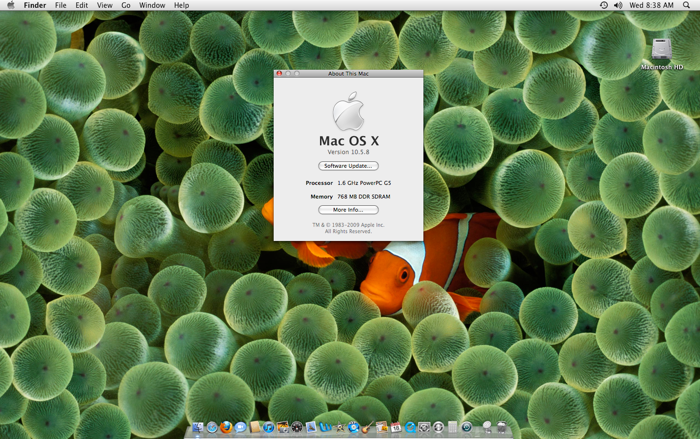 Apple iMac 1.6 GHz PowerMac8.1 G5 17” Model A1058 EMC 1989