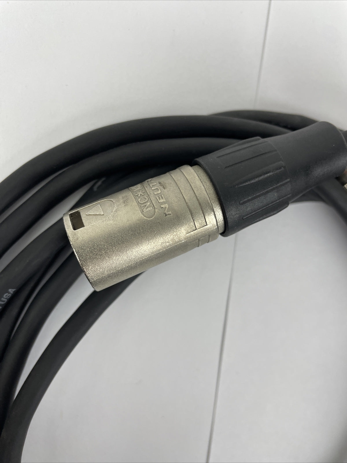 NEUTRIK 10ft XLR 3-Pin Male to 1/4" Stereo Plug Shield Microphone Mic Cable Cord