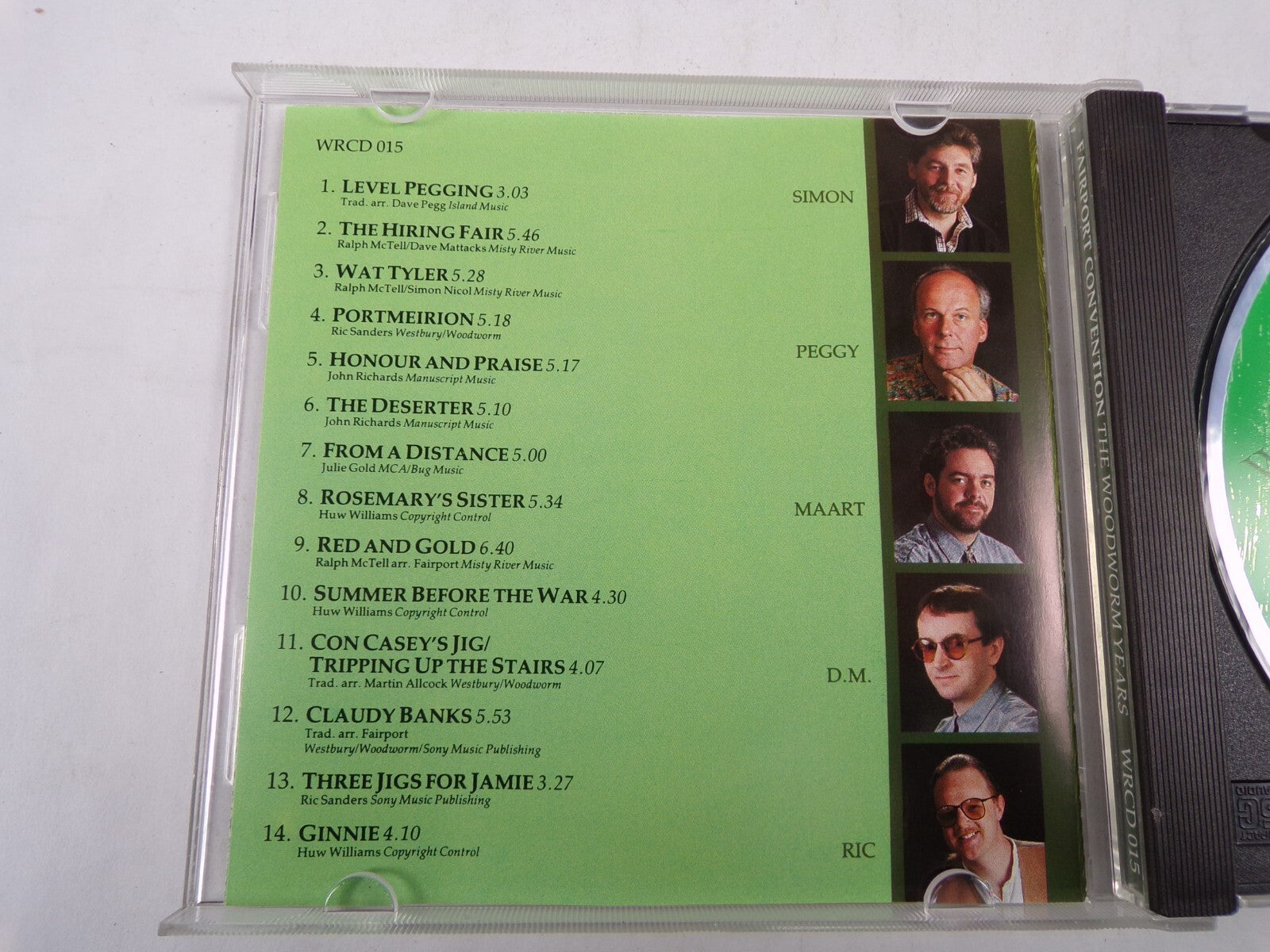 Fairport Convention The Woodworm Years Level Pegging Wat Tyler Ginnie CD#56