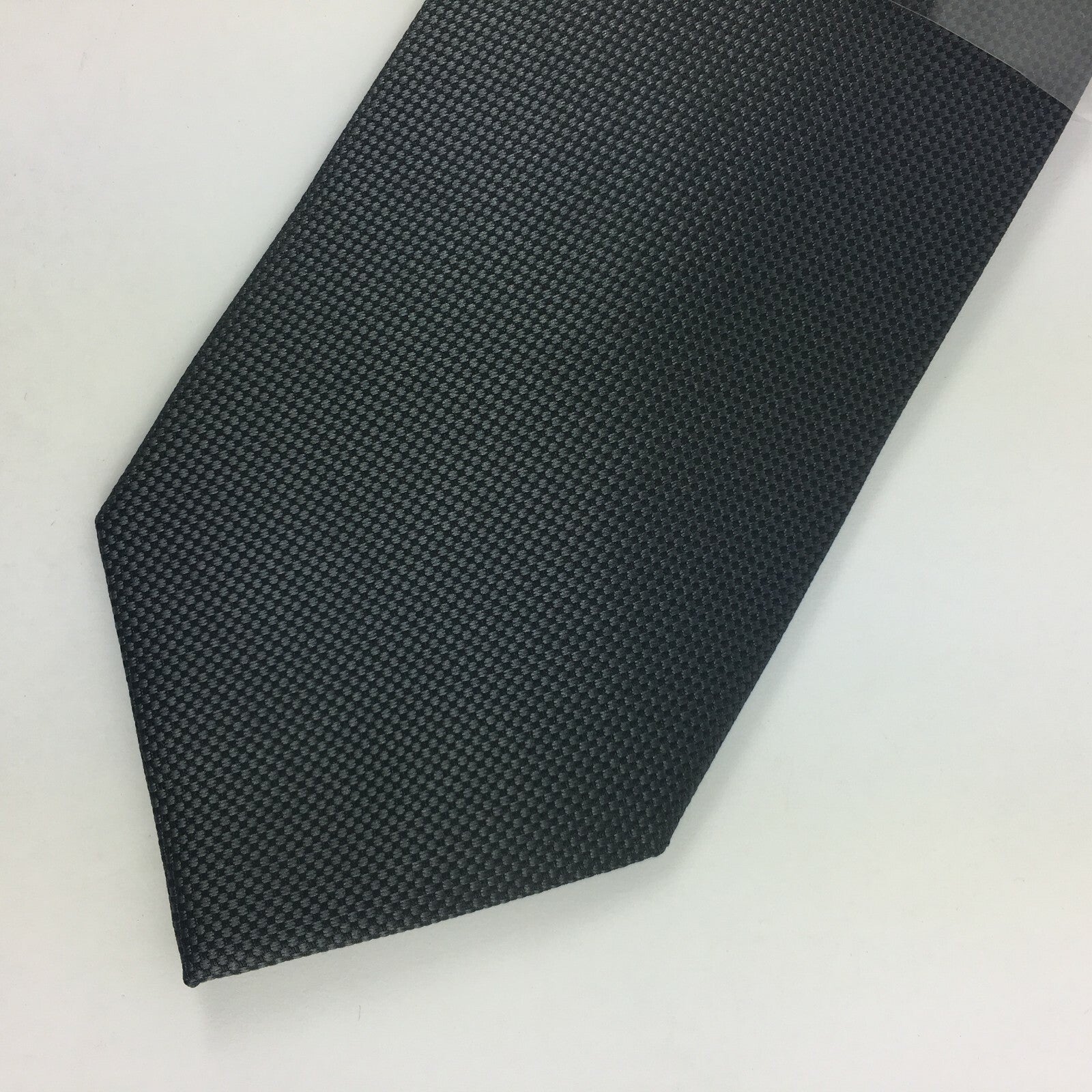 Genuine Bellini 100% Silk Handmade Stylish Formal/Casual Tie Black Dotted