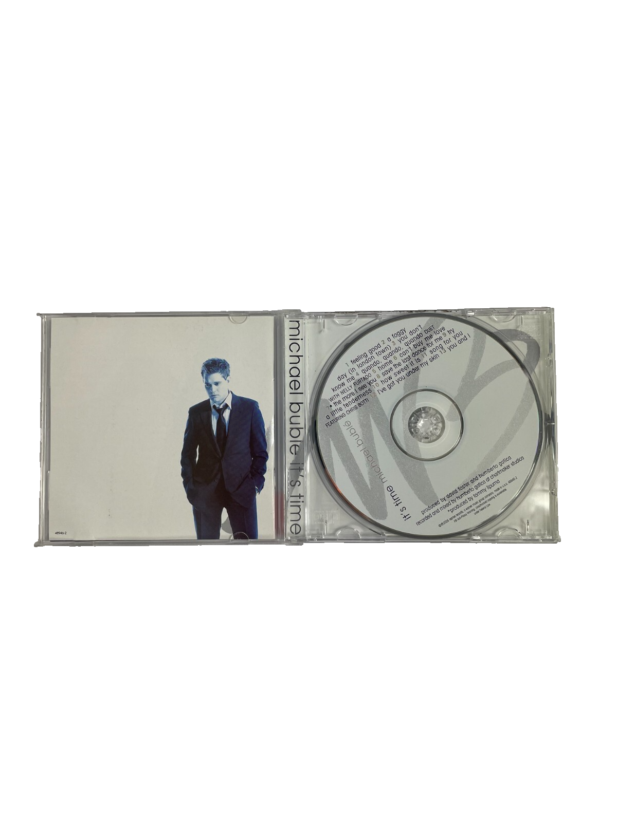 Michael Buble Its Time Feeling Good A Foggy Day (In London Town) You Don't CD#14