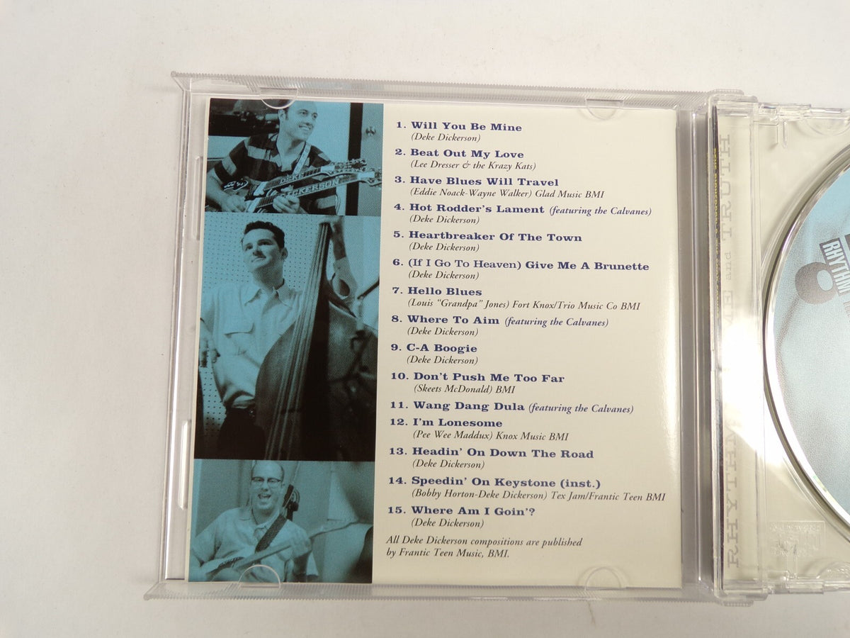 Deke Dickerson The Ecco Fonics Rhythm And Truth Will You Be Mine CD#49