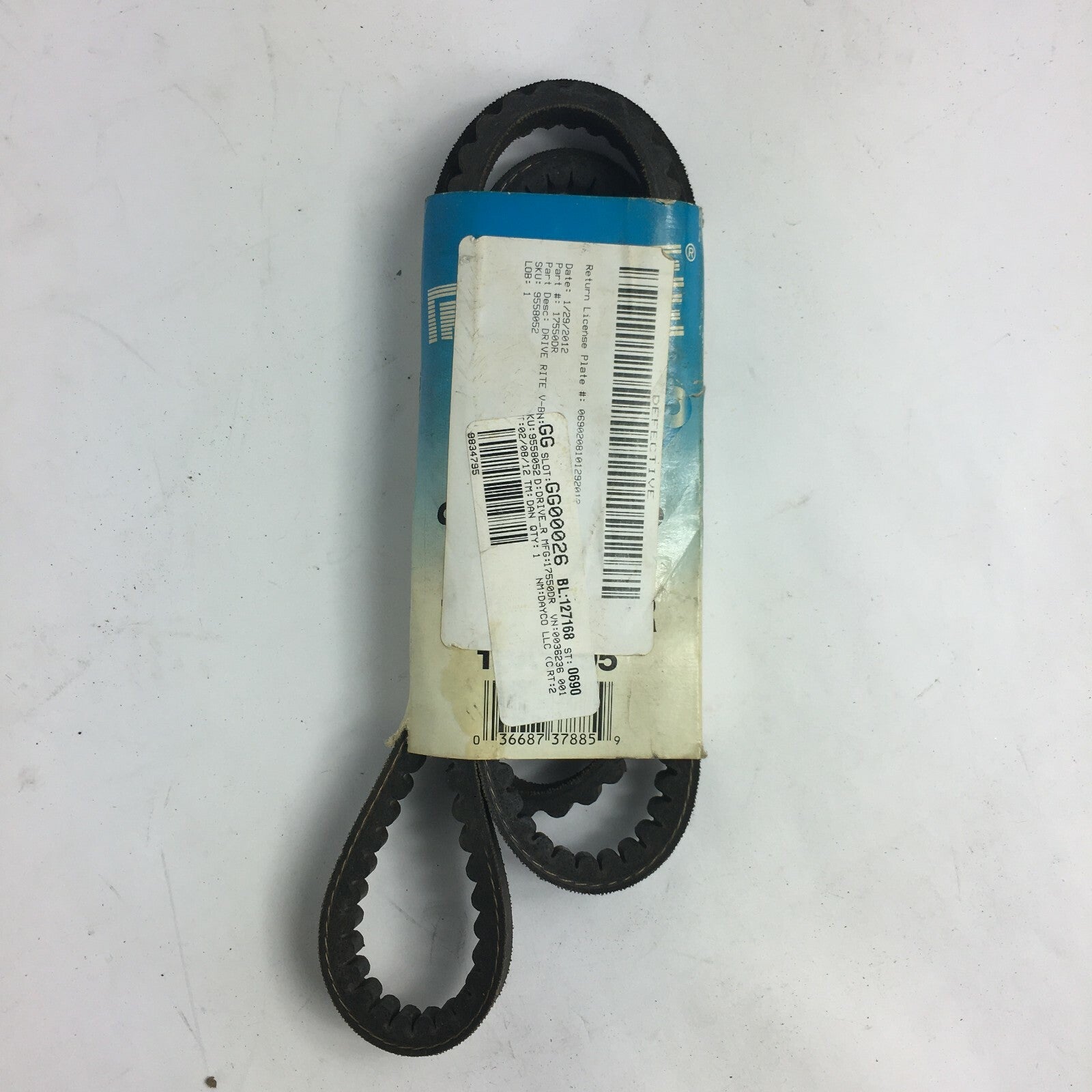 Genuine Drive-Rite Automotive Belt Tensioner 9558052-17550DR A7