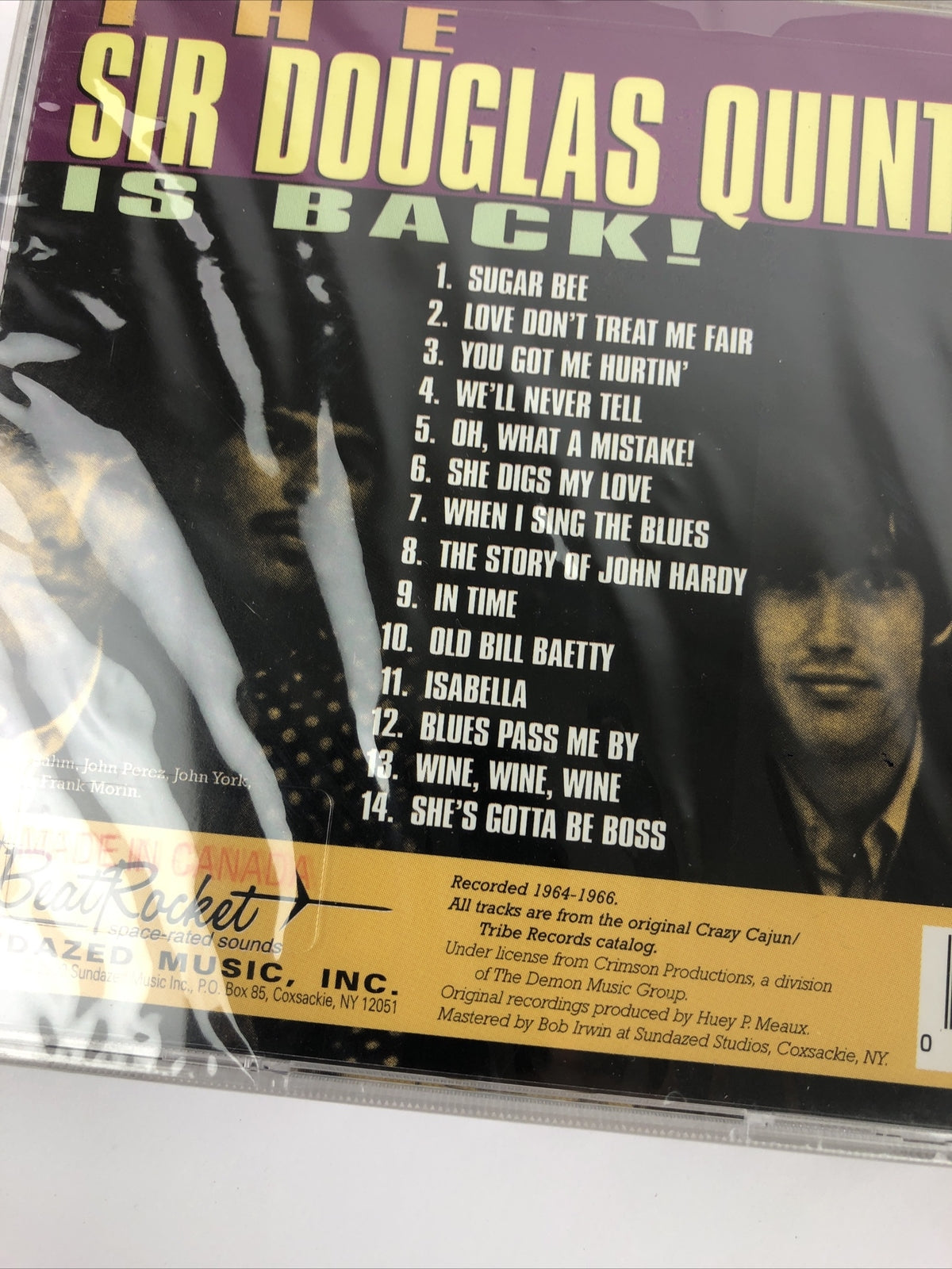 DOUGLAS QUINTET - Is Back - CD - BRAND NEW/STILL- RARE Find - Look #2