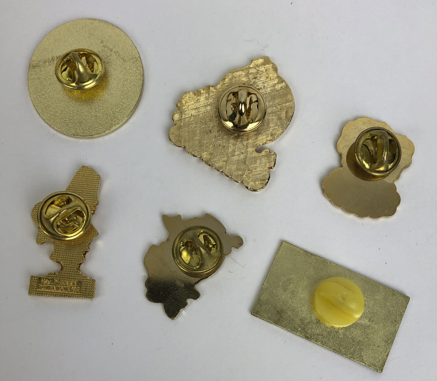 6 x Vintage Al Malaikah Shriners 2003 Circus Mom El Bekal Brooch or Lapel Pins