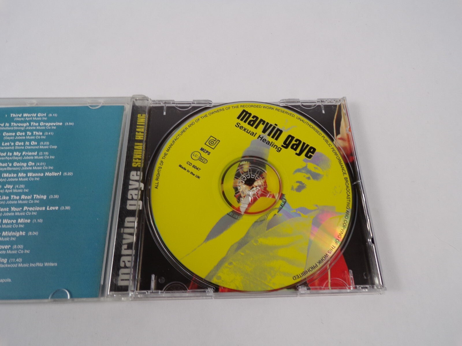Marvin Gaye Sexual Healing IThirds World Girl I Heards It Through The Grae CD#12