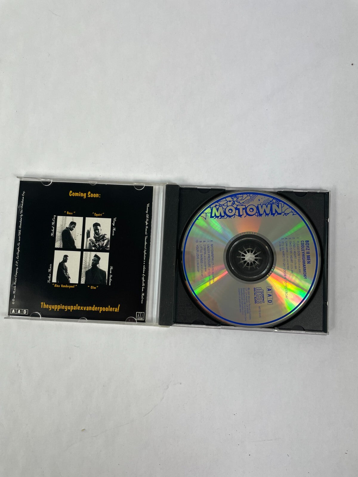 Boys II Men Cooleyhighharmony Motown Theyuppieyupalezvanderpoolera CD 53