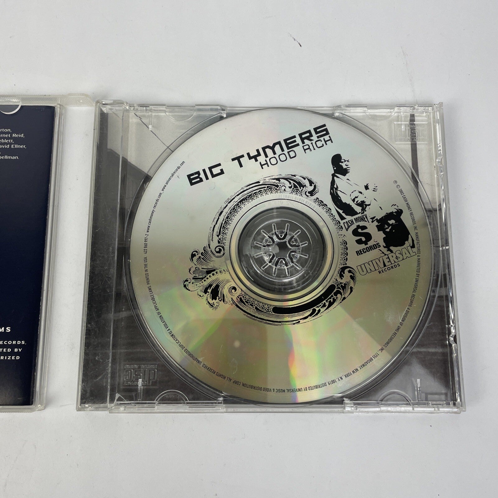 Hood Rich - Big Tymers ( Digital Audio CD, 2002, Album ) Cash Money Records #1