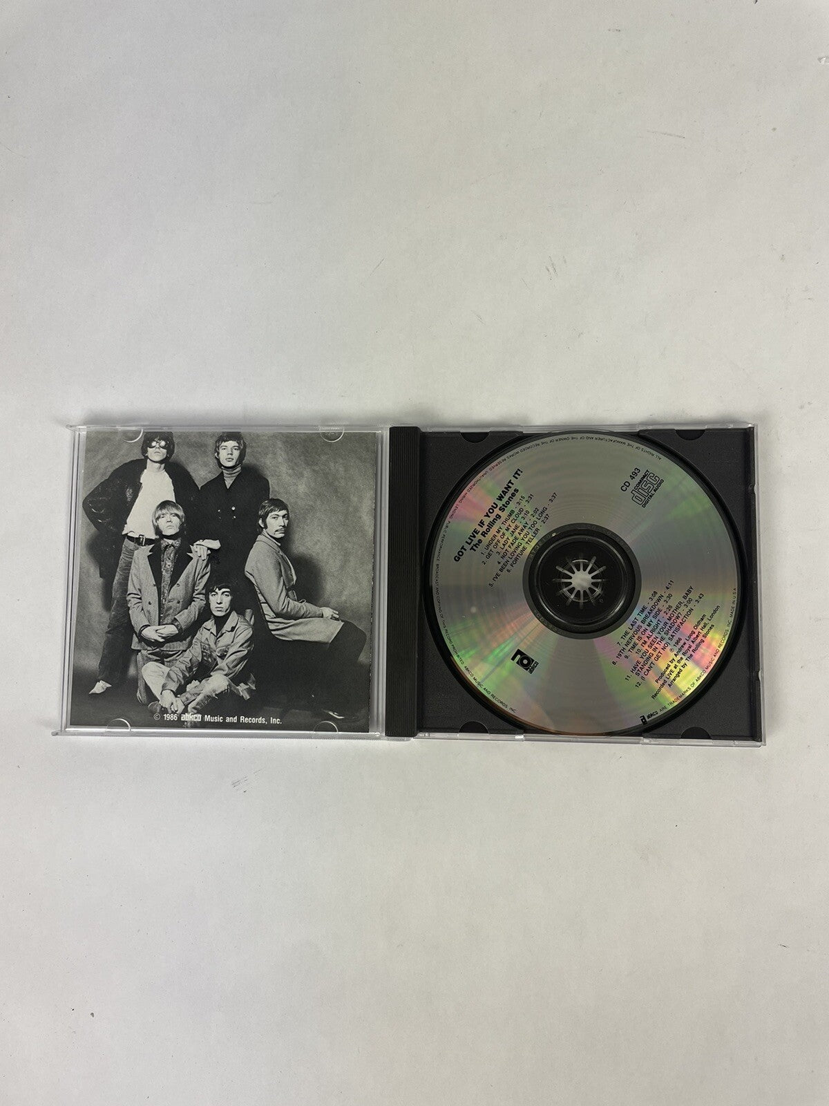 The Rolling Stones - Got Live if You Want it CD - 1986 ABKCO 74932. #4