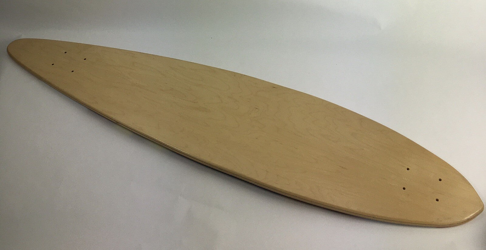 Rio Buddha Pintail 9x39 7-ply maple top mount downhill longboard skateboard deck.