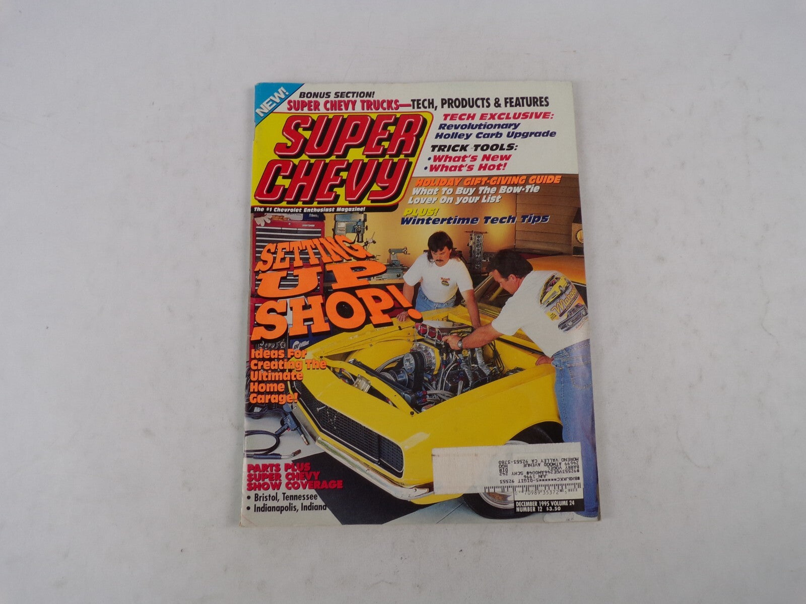 December 1996 Super Chevy Setting Up Shop! Ideas For Creating The Ultimate Home