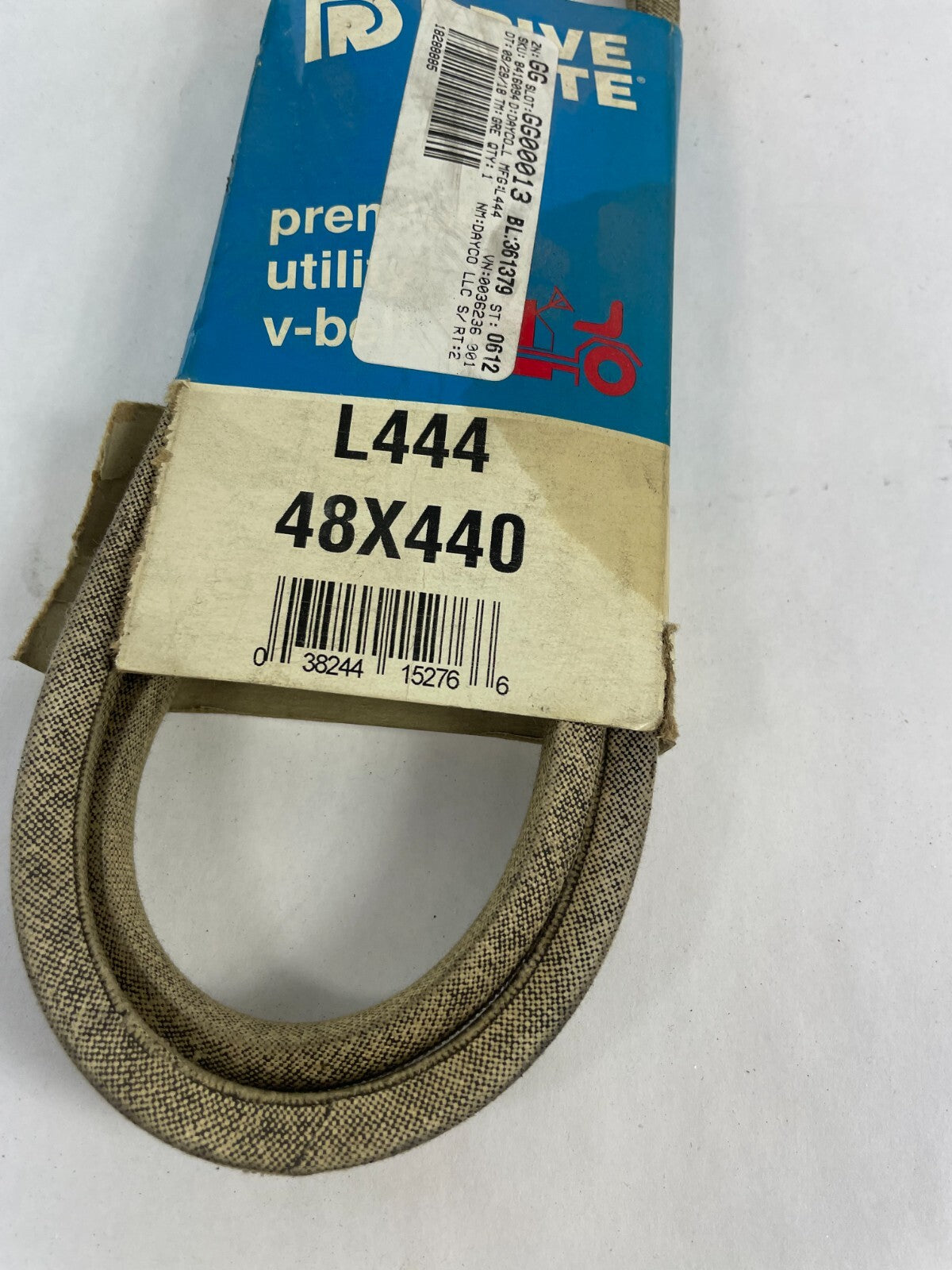 OEM Dayco Drive Rite L444 48X440 Premium Utility V-belt