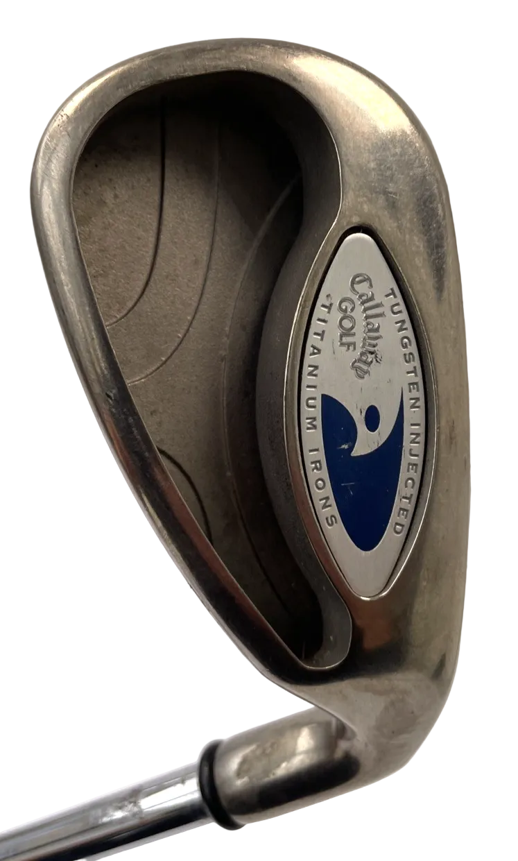 Callaway Tungsten Injected Titanium Single 8 Iron RH Hawkeye Steel Uniflex Shaft
