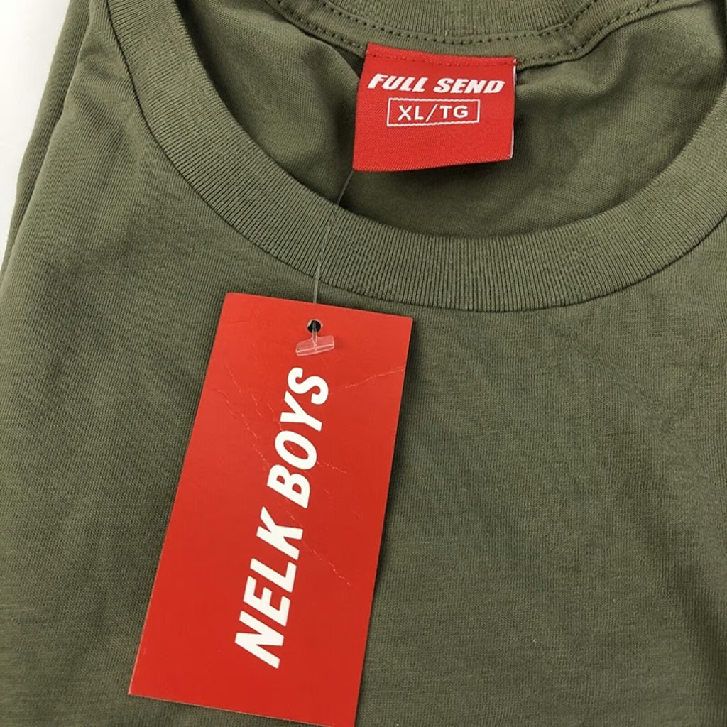 Full Send By Nelk Boys " The Liquor Made Me Buy This Shirt " Steve Mens Size XL
