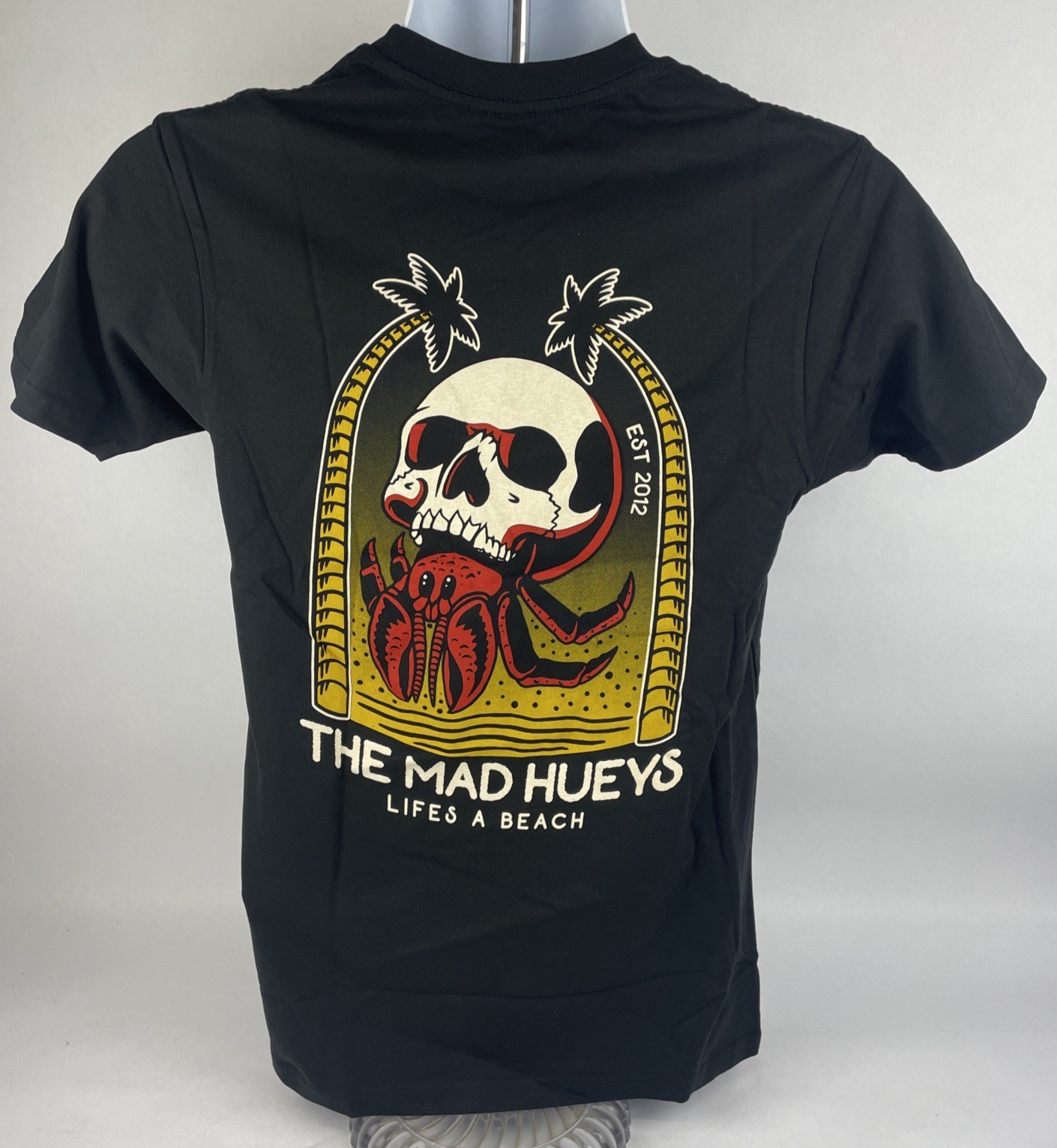 Lot of 3 x NEW Original THE MAD HUEYS Ocean Fishing 2 x SS 1 x LS T-Shirt Small