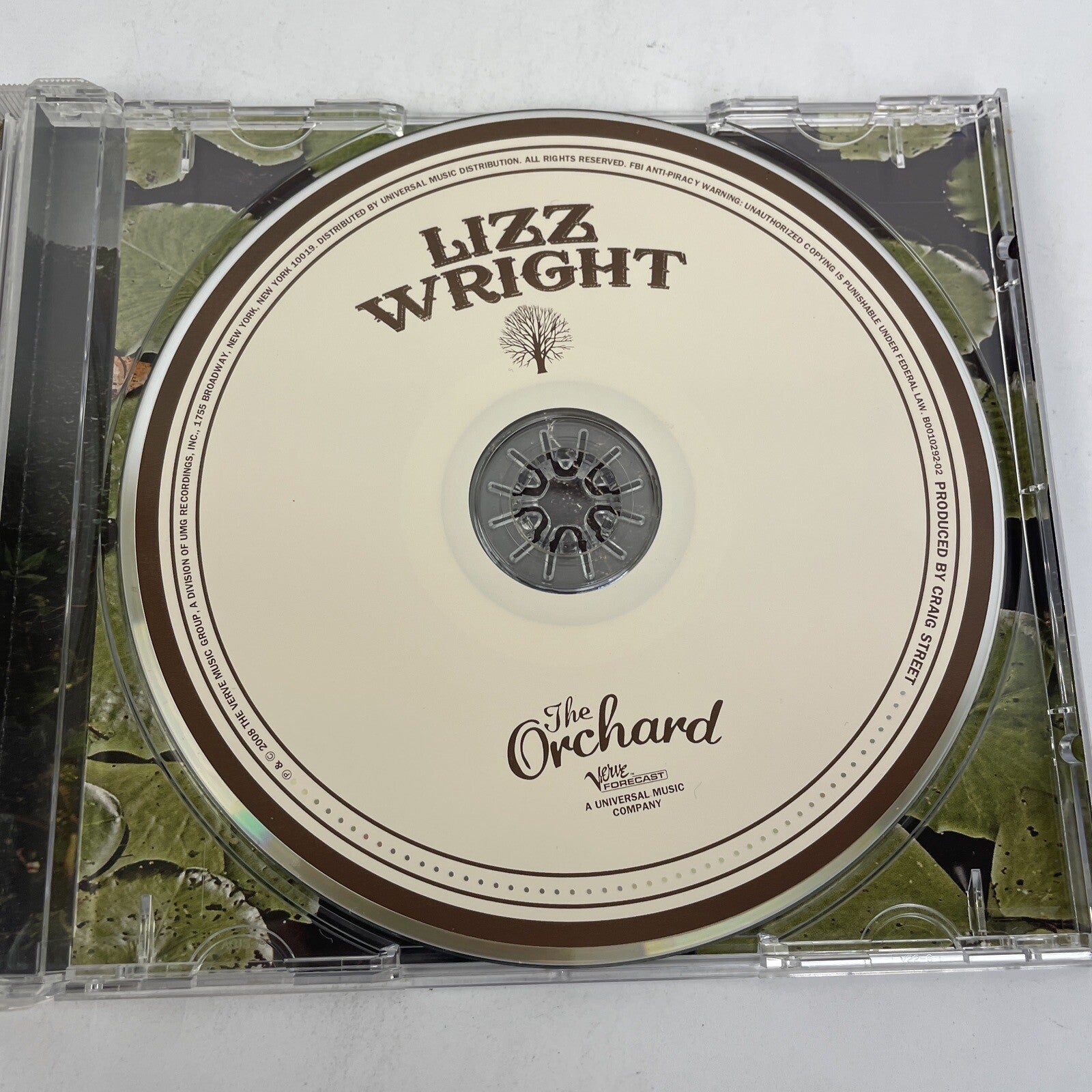 The Orchard - Lizz Wright - Digital Audio CD, 2008 The Verve Music Group - UVW