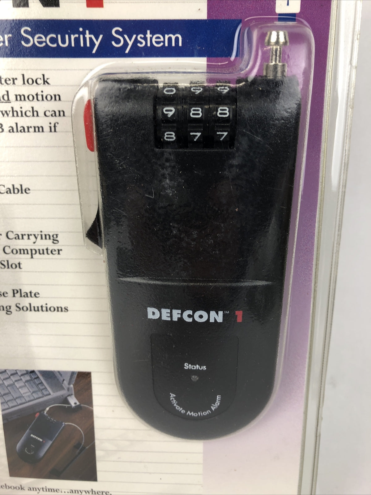 Targus Defcon 1 Notebook Computer Security System #PA400U Brand New & Sealed