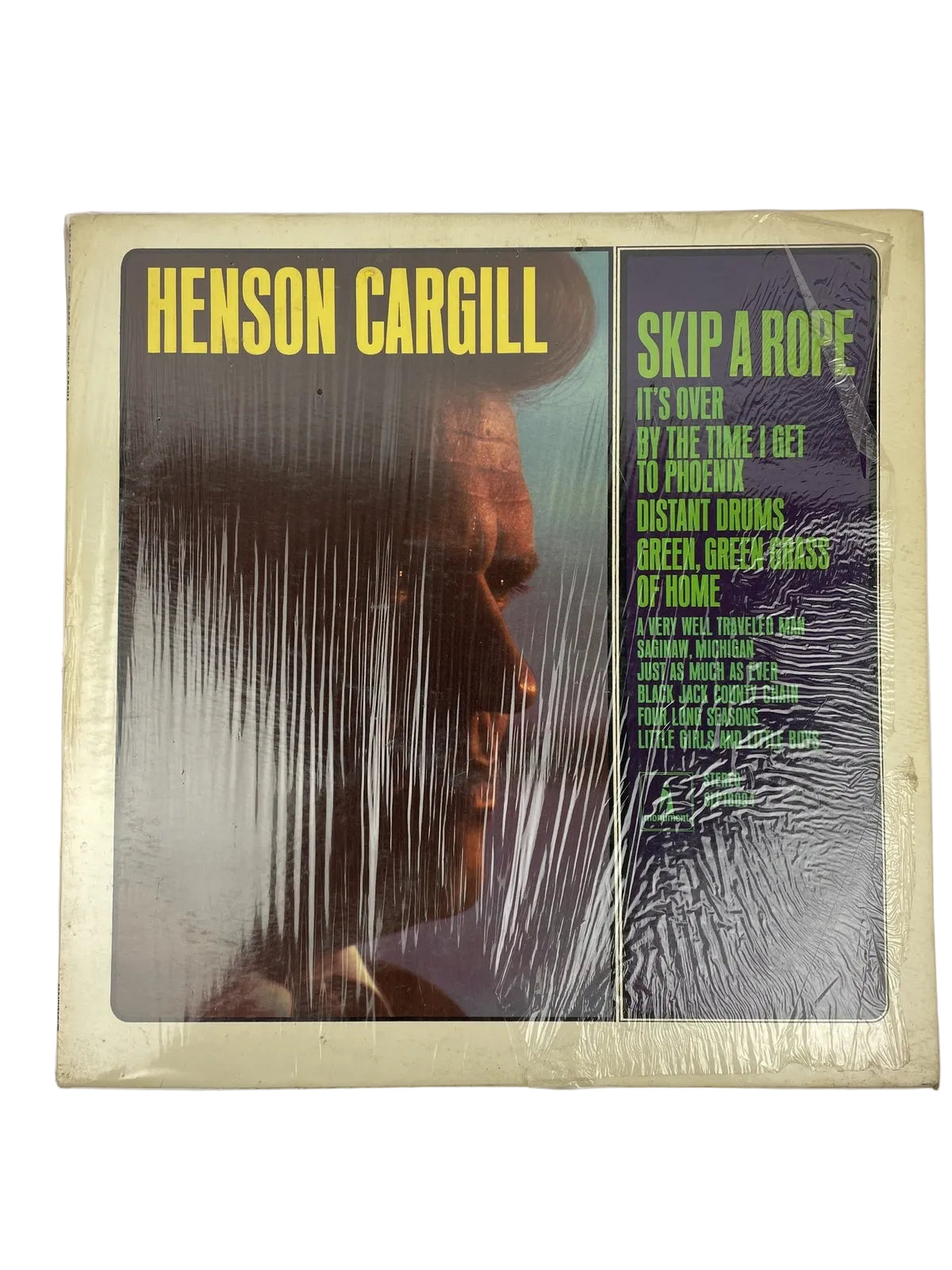 Henson Cargill, Skip A Rope LP (Vintage Vinyl Record Album-1968) VGC