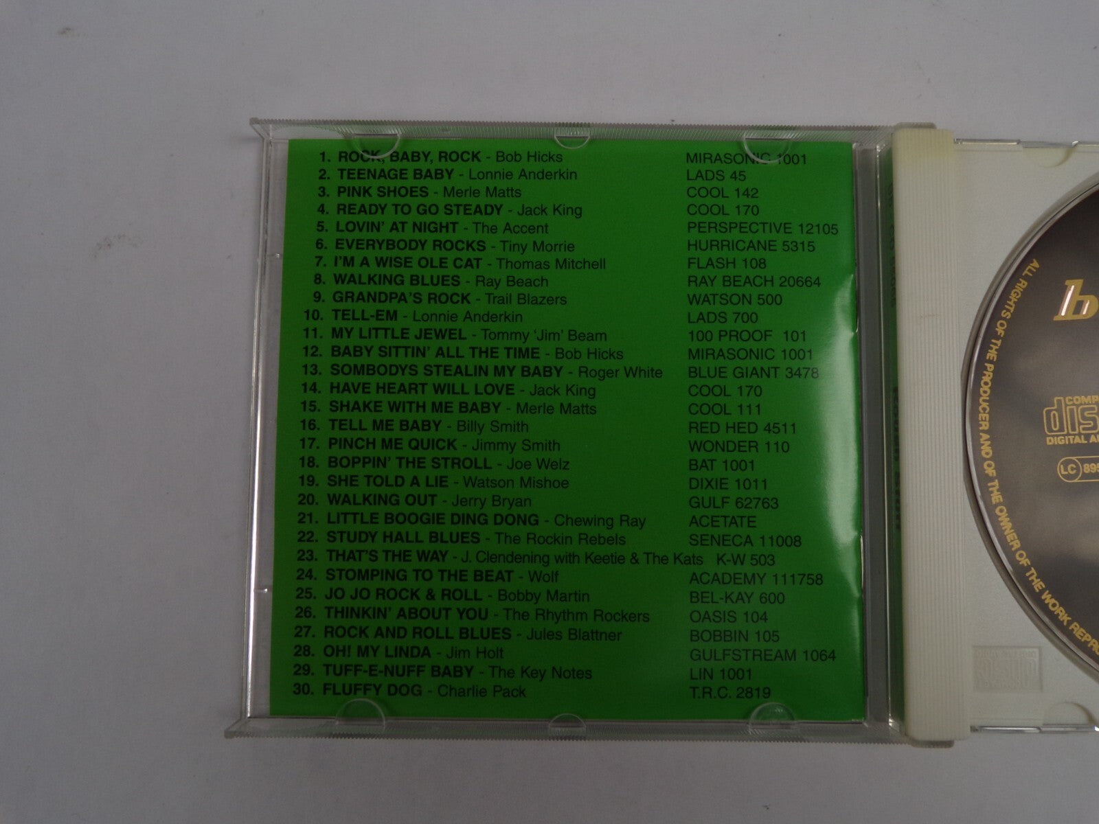Rough Stuff Walking Out Tell Me Baby Teenage Baby Tell-Em Pink Shoes CD#41