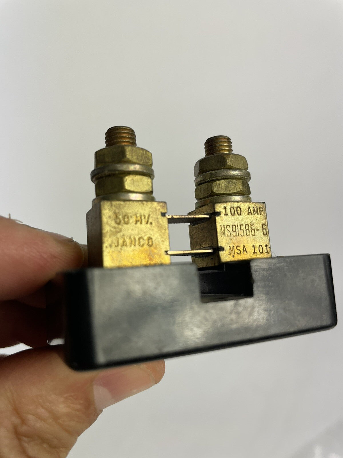 Lot of 3: Janco Corp. 50 MV. 100AMP Shunt