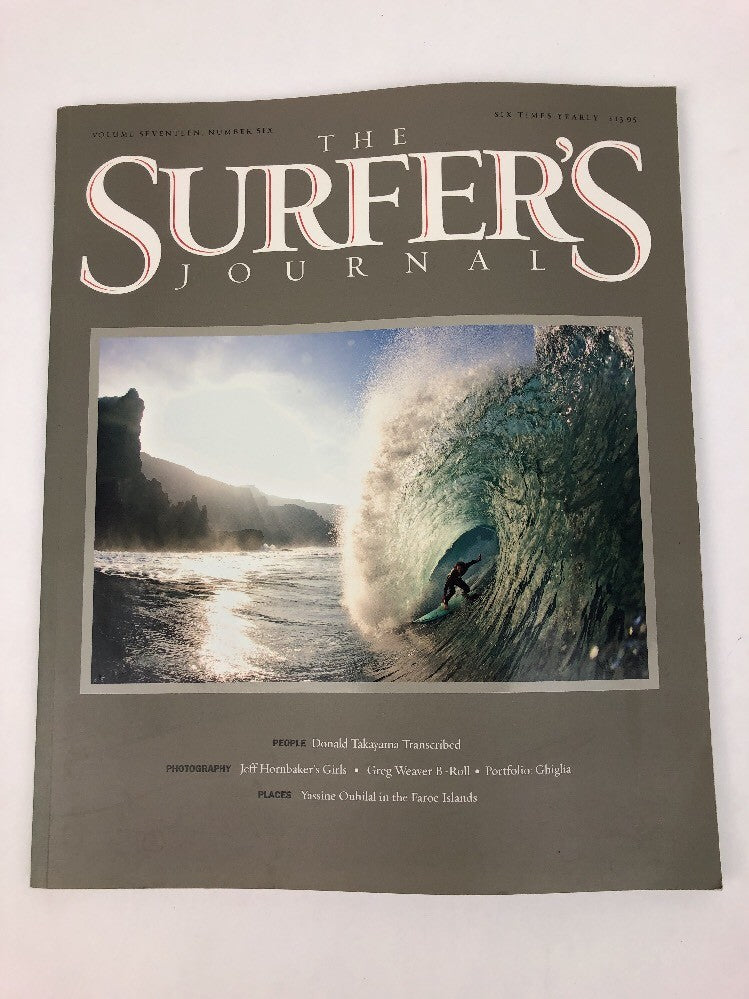 Volume 17 Seventeen Number 6 Six THE SURFERS JOURNAL -Fast First Class Shipping