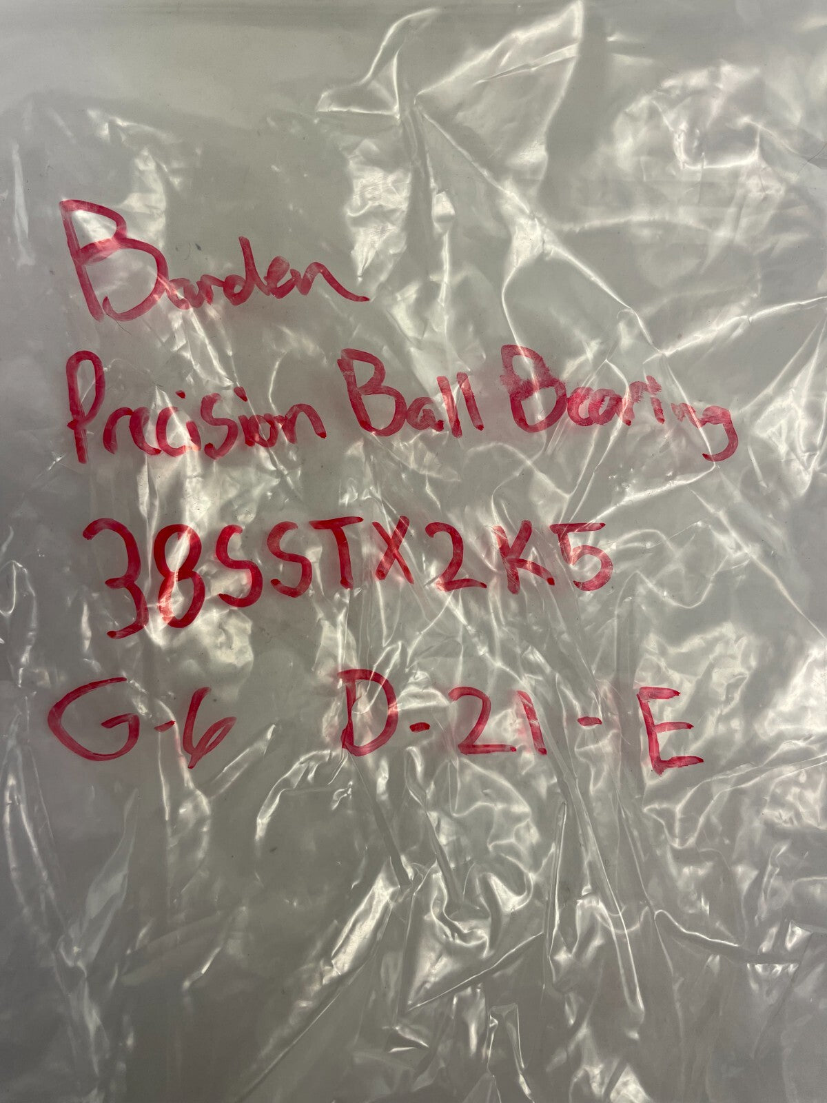 Barden Precision Ball Bearings 38SSTX2K5M G6 D 21 E