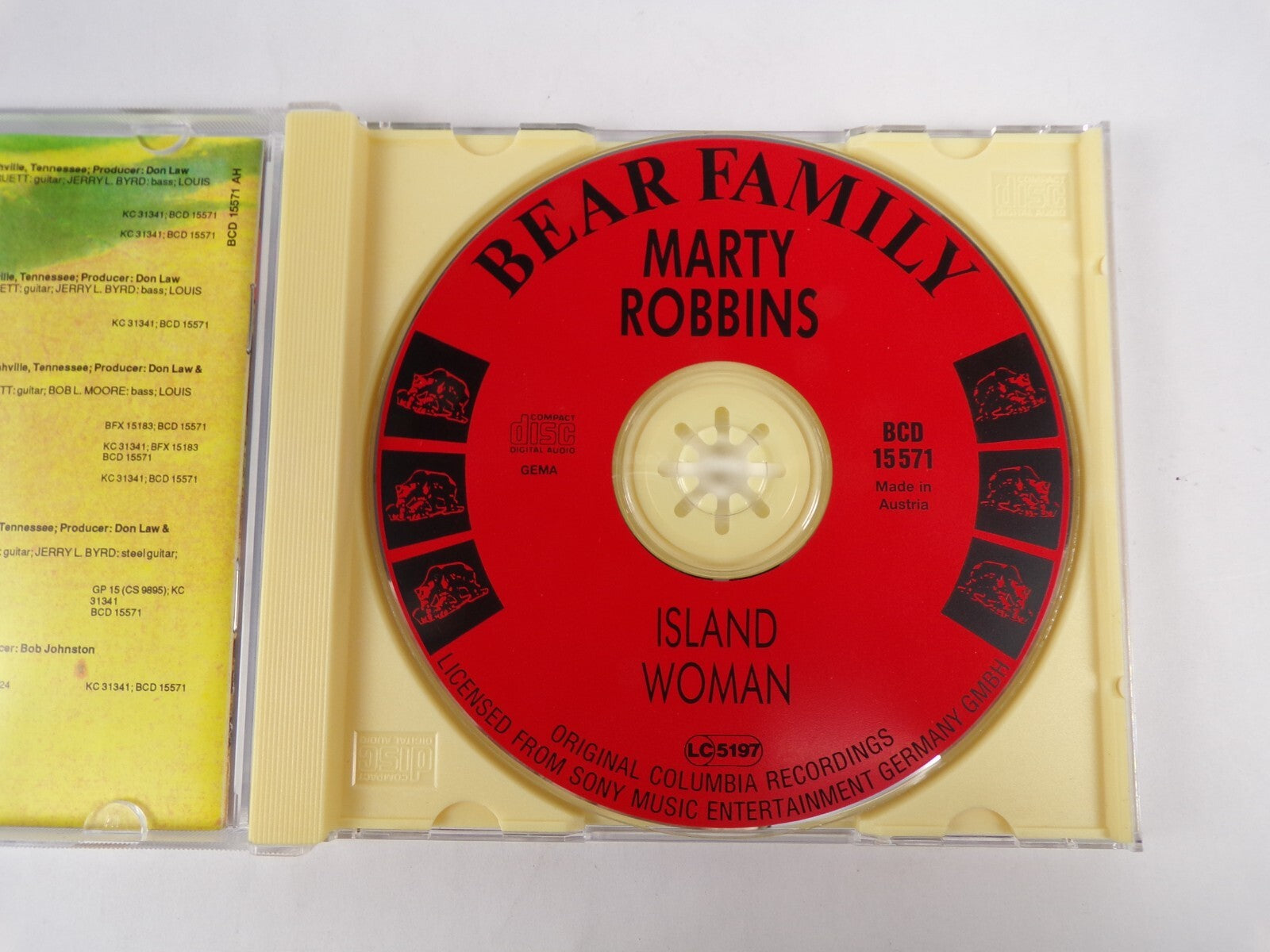 Marty Robbins A Musical Journey To The Caribbean & Mexico CD #26