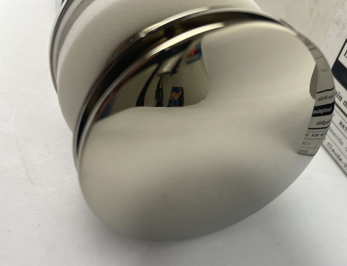 Fantini Rubinetti 91029867U 1 1/4" Push-up Drain without Overflow Chrome ITALY