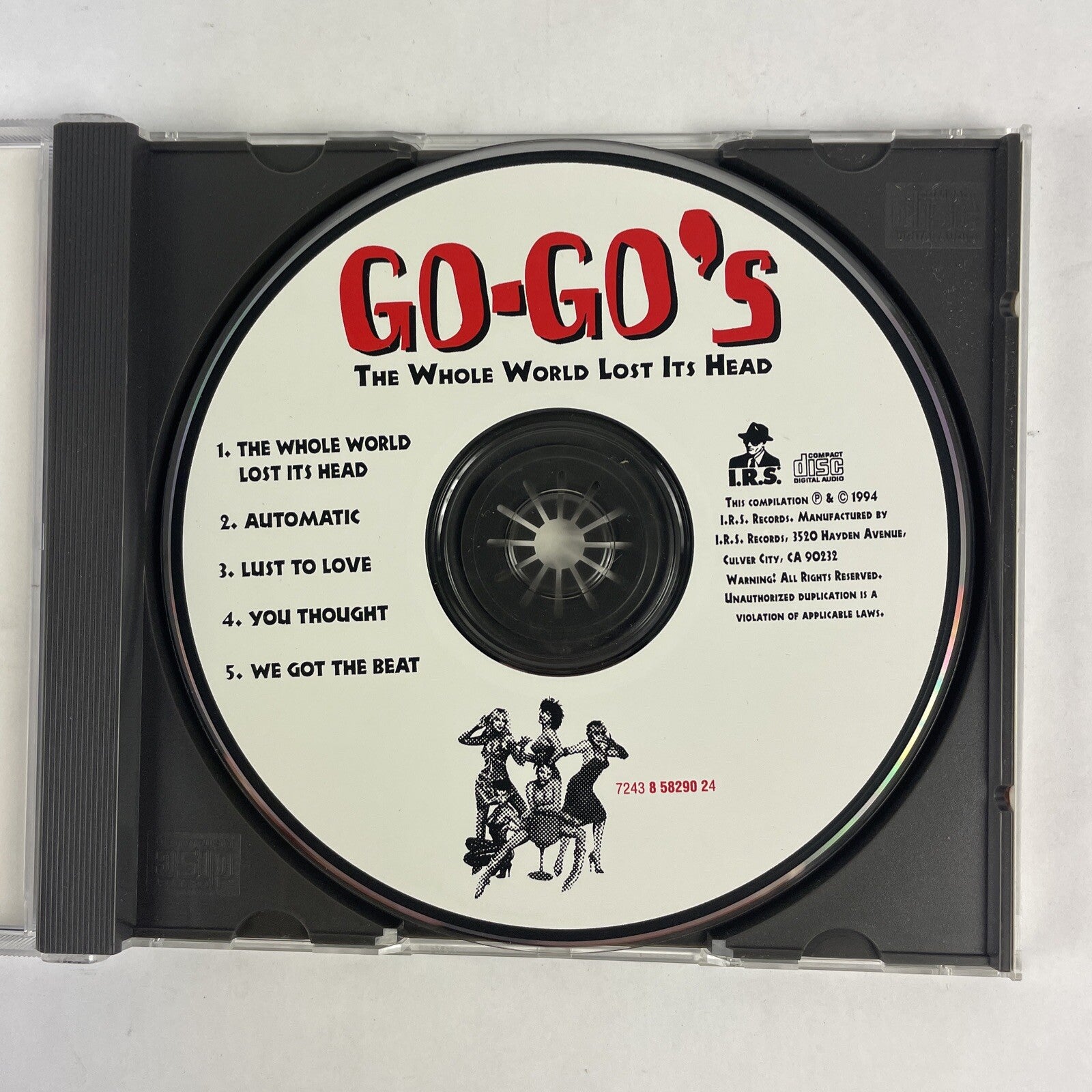 GO-GO'S - The Whole World Lost Its Head CD 1994 #16